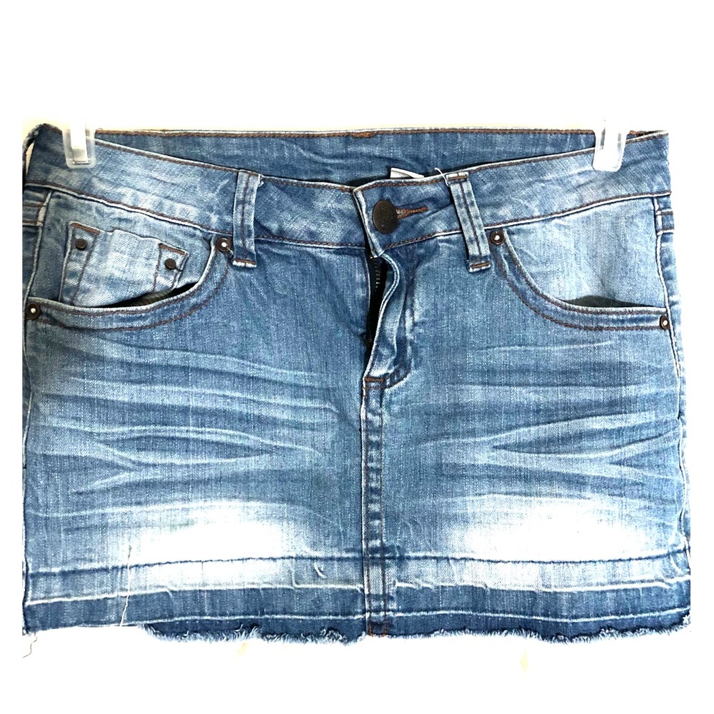 Sexy denim Mini skirt
